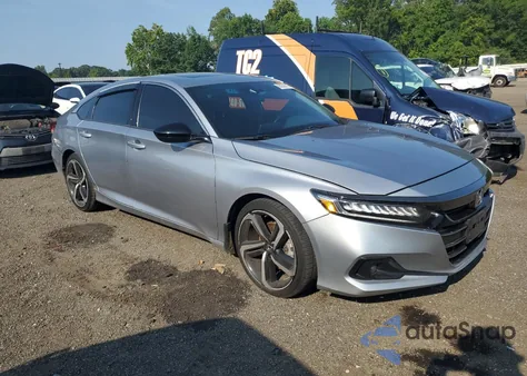 2021 Honda Accord Sport из США, поврежденный, VIN 1HGCV2F32MA022580